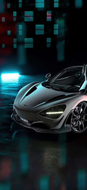 Iphone X Mclaren 720s Agtergrond — Redmi Note 13 Pro Muurpapier