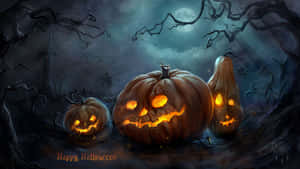 Skrikwekkende Halloween Agtergrond — Grusige halloween Muurpapier