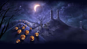 Skrikwekkende Halloween Agtergrond — Grusige halloween Muurpapier
