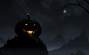 Skrikwekkende Halloween Agtergrond — Grusige halloween Muurpapier