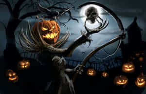 Skrikwekkende Halloween-agtergrond — Grusige halloween Muurpapier