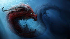 Skrikwekkende Rooi Water Japannese Draak PC