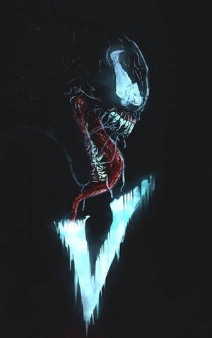 Skurk Venom iPhone — Galaxy Tab Active5 Muurpapier