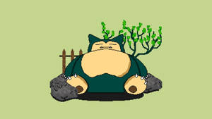 Slaapende Snorlax Koel Pokemon