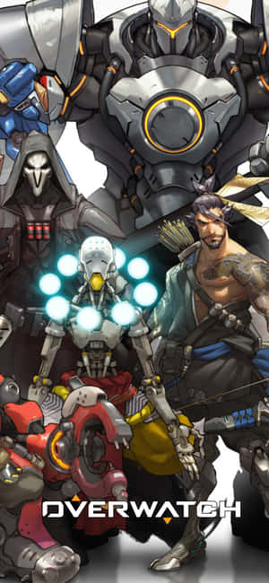 Iphone X Overwatch-agtergrond — Infinix Hot 70 Muurpapier