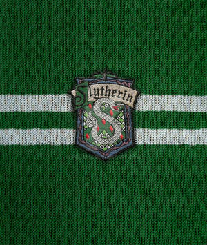 Slytherin logo gebreide stof muurpapier — Motorola Razr 70 Ultra Muurpapier