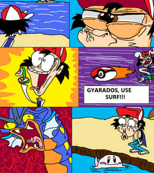 Snaakse Pokemon-prente — Pokémon Muurpapier