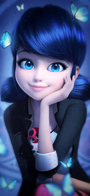 Snaaksige Miraculous Ladybug Prente — Vivo T5e Muurpapier