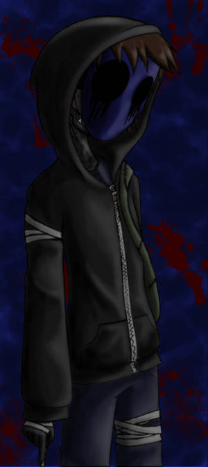 Somber Ooglose Jack Digitale Kuns agtergrond — iPhone 18 Muurpapier