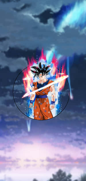 Son Goku Dragonball Super Sluit Skerm Anime — Vivo X300 Muurpapier