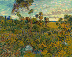 Sonsondergang by Montmajour Van Gogh Museum
