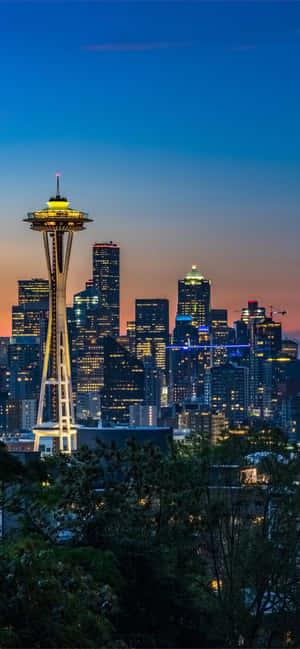 Beste Seattle Agtergrond — iPhone 15 Muurpapier