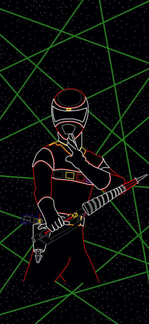 Power Rangers-prente — Vivo S Muurpapier