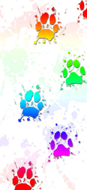 Spatverf — iPhone Air Muurpapier