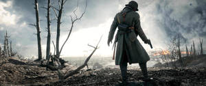 Battlefield 1 Videospeletjiemuurpapier.