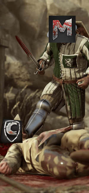 Iphone Xs Max Mordhau Agtergrond — Motorola Edge Muurpapier