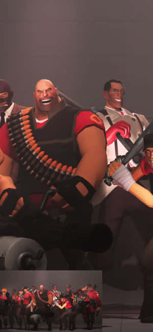 Iphone Xs Team Fortress 2 Agtergrond — Oppo A6c Muurpapier