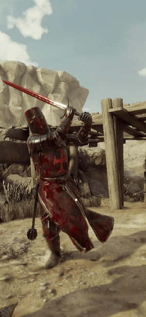 Iphone Xs Max Mordhau-agtergrond — iPhone 16 Pro Muurpapier
