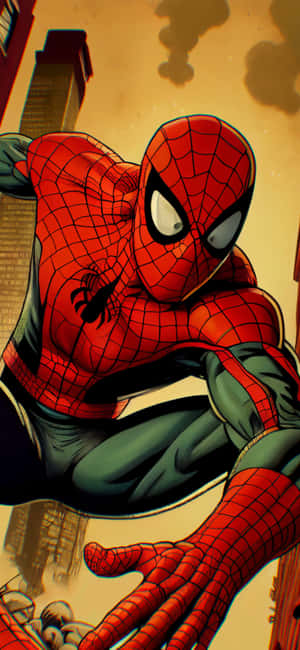 Spiderman-agtergrond — Xiaomi 17T Pro Muurpapier