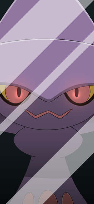 Spoke Pokémon Mismagius in Spieël — Oppo Reno16 Muurpapier