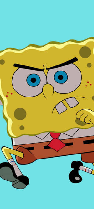 Snaakse Spongebob prente — Realme Note Muurpapier