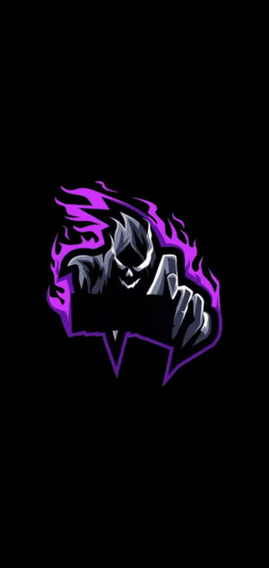 Spook Pers Vlamme Speletjie-logo HD — Galaxy S26 Ultra Muurpapier