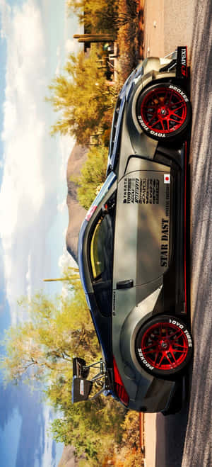 Nissan R35 GTR Prente — Nubia A76 Muurpapier