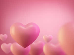 Liefde Hart agtergrond — Oulike Hart Muurpapier