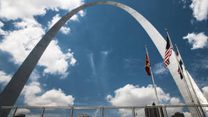 St. Louis-boog Amerikaanse Vlag
