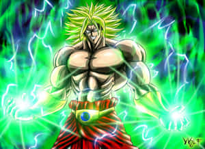 Dragon Ball Super Broly agtergrond — Dragon ball super GIF Muurpapier