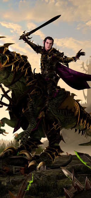 iPhone X Total War Warhammer Agtergrond — Galaxy Note Muurpapier
