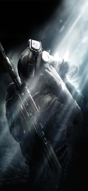 Iphone X Metro Last Light Agtergrond — iPhone 16 Pro Max Muurpapier