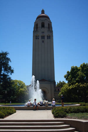 Stanford Universiteit Fontein Vir Foon — Huawei MatePad Air (2025) Muurpapier