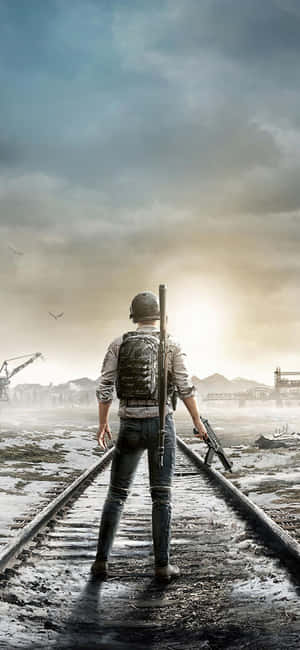 Iphone X Metro Exodus Agtergrond — Huawei Pura 90 Muurpapier