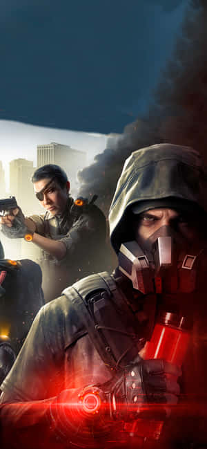Iphone Xs Max The Division-agtergrond — Galaxy M56 Muurpapier