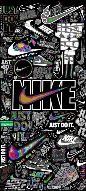 Nike Graffiti — iPhone 11 Muurpapier