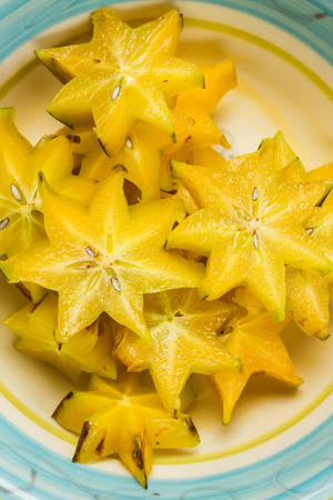 Stervormige Carambola-skywe — Huawei MatePad 11.5 S (2025) Muurpapier