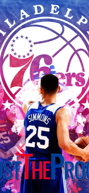 Sixers Iphone — iPhone Xs Max Muurpapier
