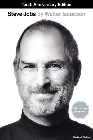 Steve Jobs-boekomslagfoto — Huawei MatePad Air (2026) Muurpapier