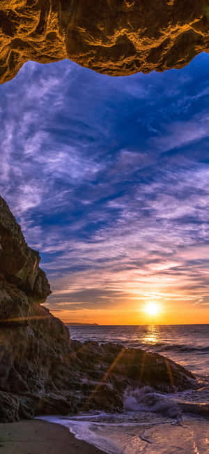 Android Malibu Agtergrond — iPhone X Muurpapier