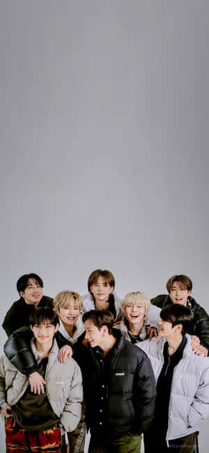 Stray Kids OT8 — Galaxy A17 Muurpapier