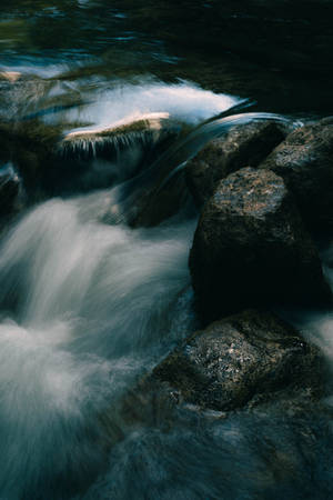 Stroom Vloeiende Water — Xiaomi Pad 7S Pro 12.5 Muurpapier