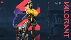 1366x768 Valorant Agtergrond — Valorant Muurpapier