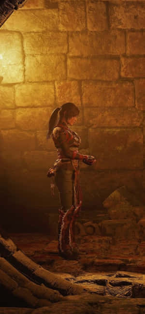 Pixel 3 Shadow Of The Tomb Raider Agtergrond — Xiaomi Civi 5 Pro Muurpapier