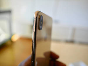Goue iPhone Xs-behangpapier — iPhone Xs Muurpapier