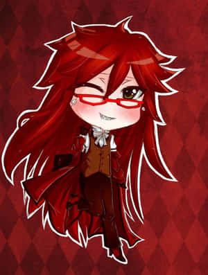Stylvolle Grell Sutcliff wat met selfvertroue poseer — Kindle Paperwhite Muurpapier
