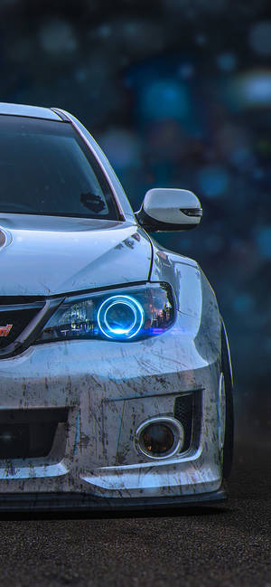 Subaru Impreza aangepaste bumper muurpapier — iPhone 14 Muurpapier