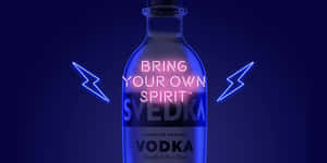 Svedka Vodka - Ontketen Jou Gees — Neon Muurpapier