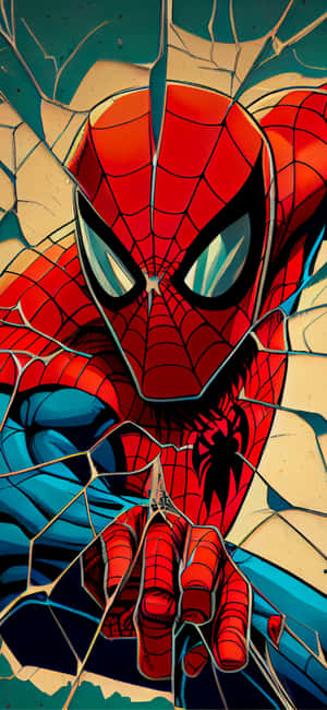 Spinnekopman Agtergrond — Spiderman Muurpapier