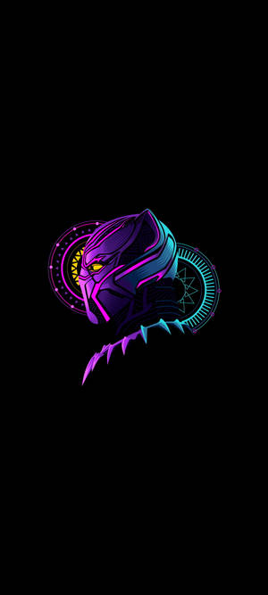 Swart Amoled Swart Panter — 1440x3200 Muurpapier